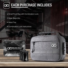 Load image into Gallery viewer, Helmet Head Smell Proof Case KB24 - Gray