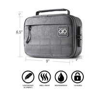 Load image into Gallery viewer, Helmet Head Smell Proof Case KB24 - Gray