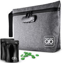 Load image into Gallery viewer, grey smell proof bag