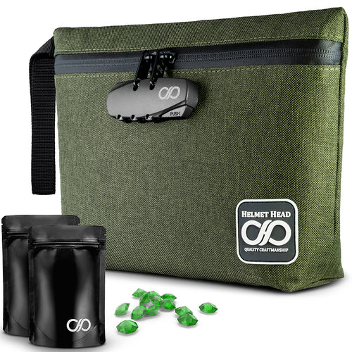 Green Smell Proof Bag