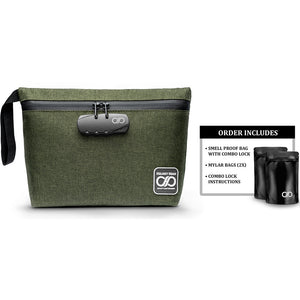 Green Smell Proof Bag Bundle