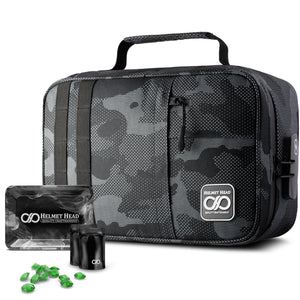 Helmet Head XL Smell Proof Case KJ33 - Black
