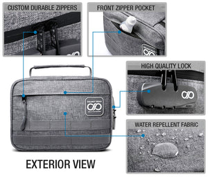 Helmet Head Smell Proof Case KB24 - Gray