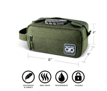 Load image into Gallery viewer, Helmet Head Compact Smell Proof Case SC30 - Green