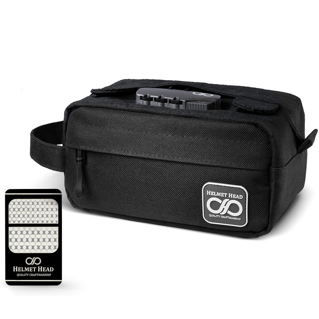 Helmet Head Compact Smell Proof Case | Smell Proof Bag Odor Proof Bag