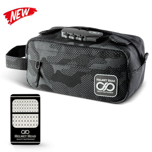 Helmet Head Compact Smell Proof Case SC30 - Jet Camo