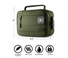 Load image into Gallery viewer, Helmet Head Smell Proof Case KB24 - Green