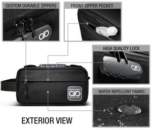 Black Compact Odor Proof Case